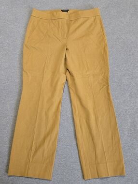 J. Crew Womens Remi Pant Bi Stretch Cotton Cropped AV394 Size 4 Preppy Office
